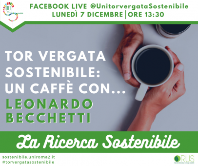 Un caffè con… Leonardo Becchetti