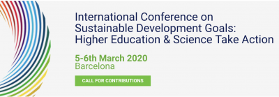 International Conference on Sustainable Development Goals: Higher Education & Science Take Action – call